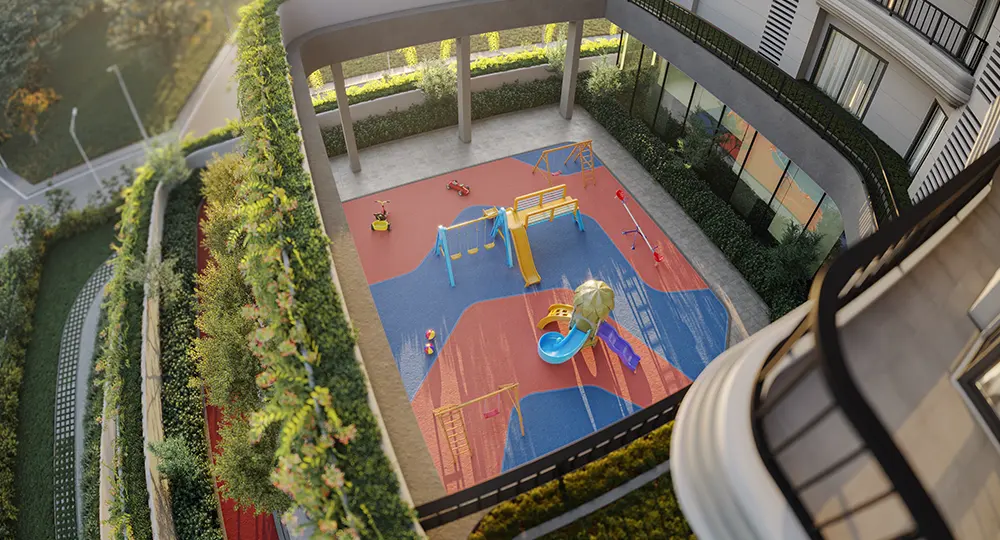Kids play area in Sobha Altus residential project