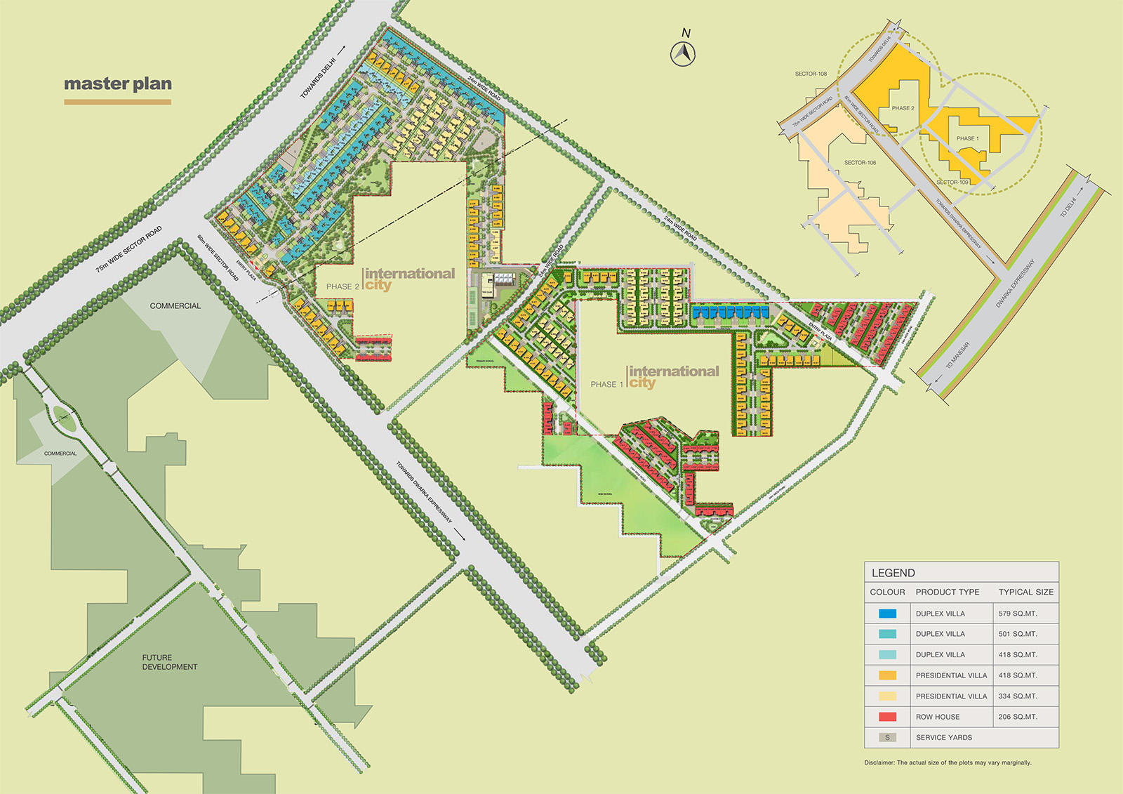 Sobha International City Master Plan